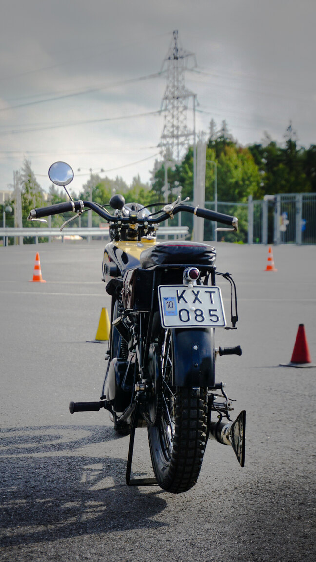 Exteriörbild på 1929 REX 500cc