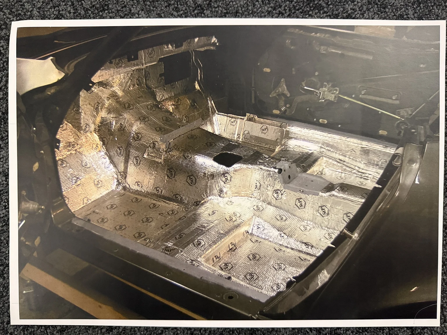 Dokumentation för 1971 Chevrolet Corvette Stingray Special 598 cui V8 795 hk (40)