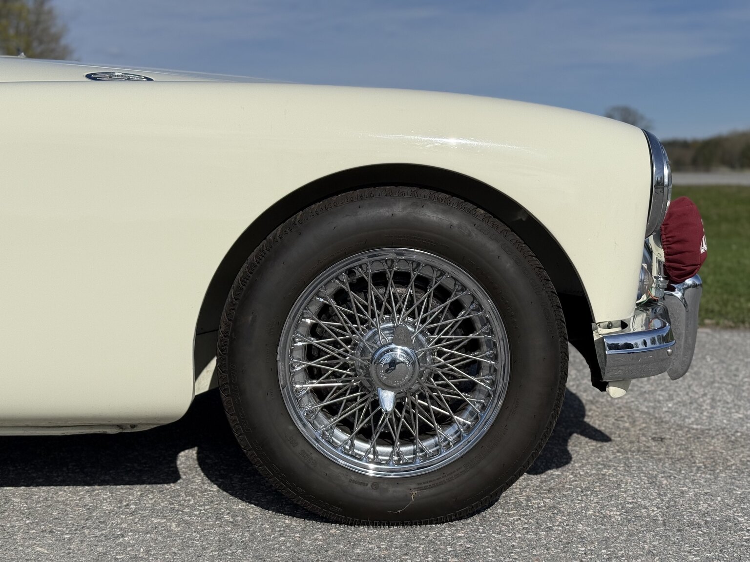 Exteriörbild på 1959 MG MGA 1500