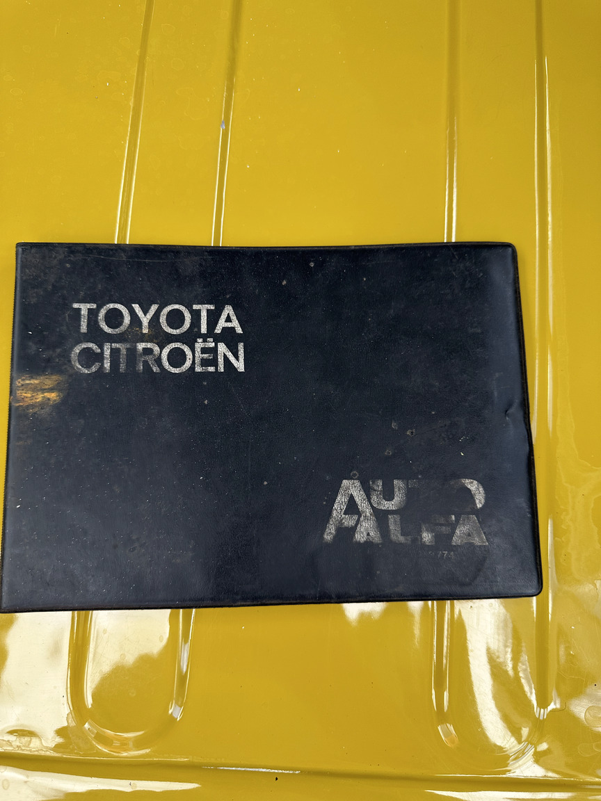 Documentation for 1976 Toyota Land Cruiser BJ40
