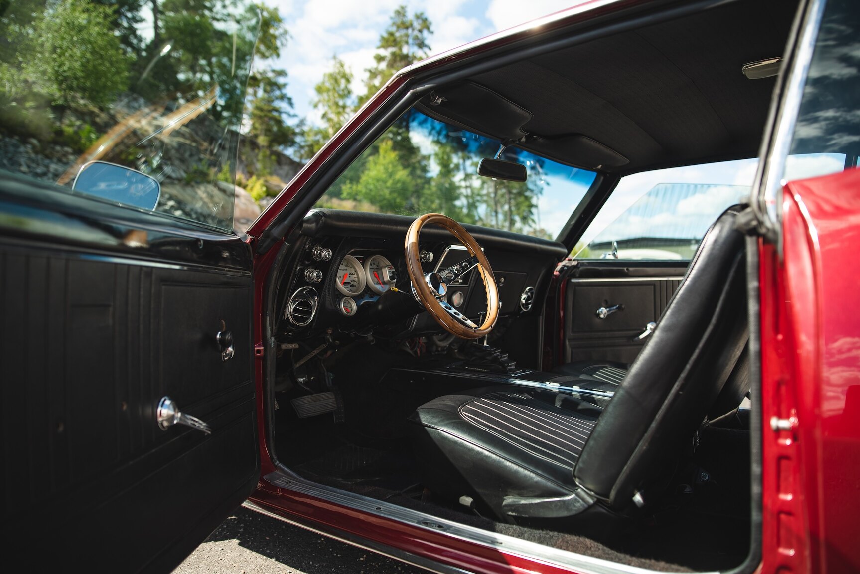 Interiörbild 1967 Chevrolet Camaro