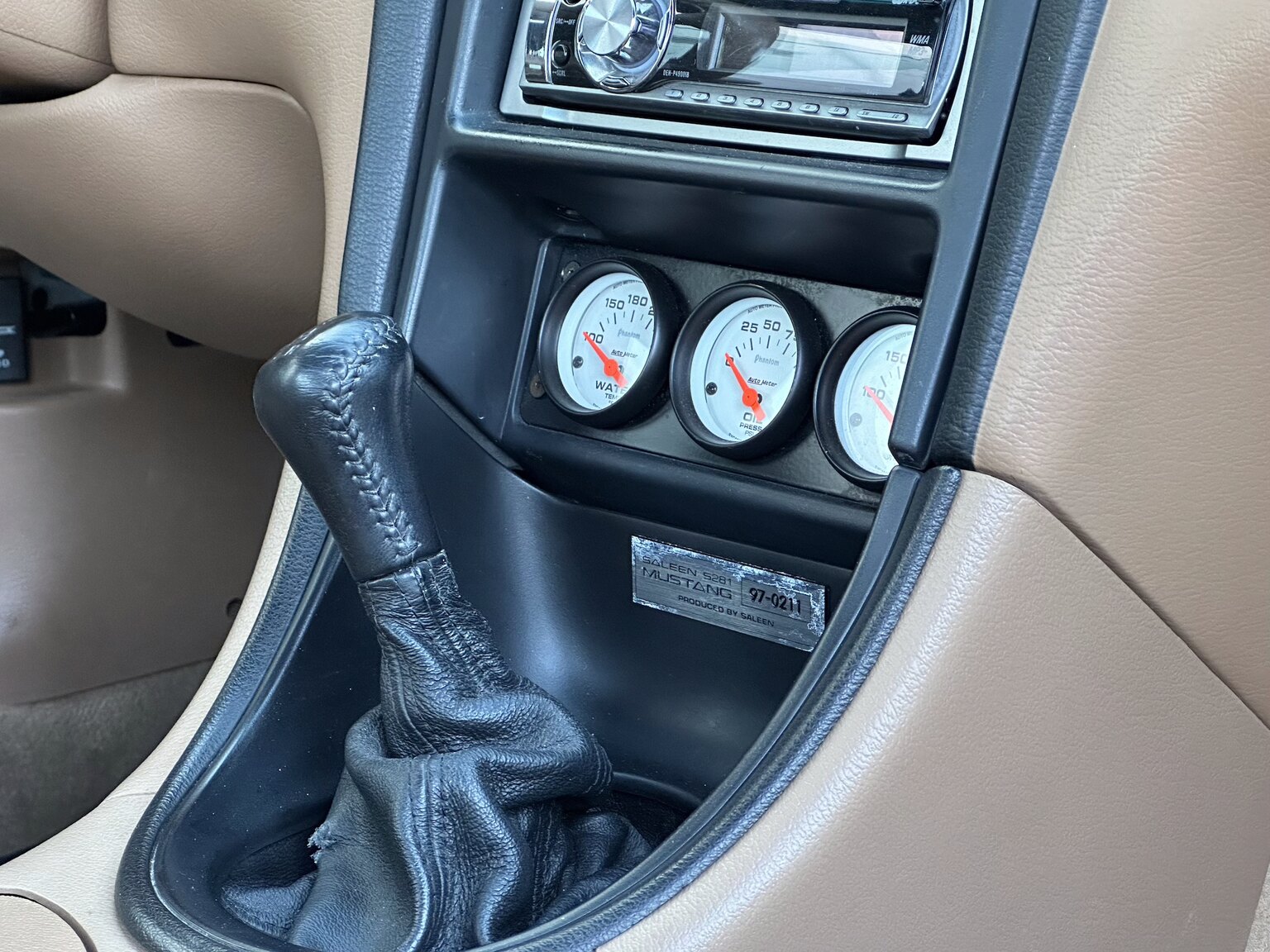 Interior image of 1997 Ford Mustang Saleen S-281 Cobra
