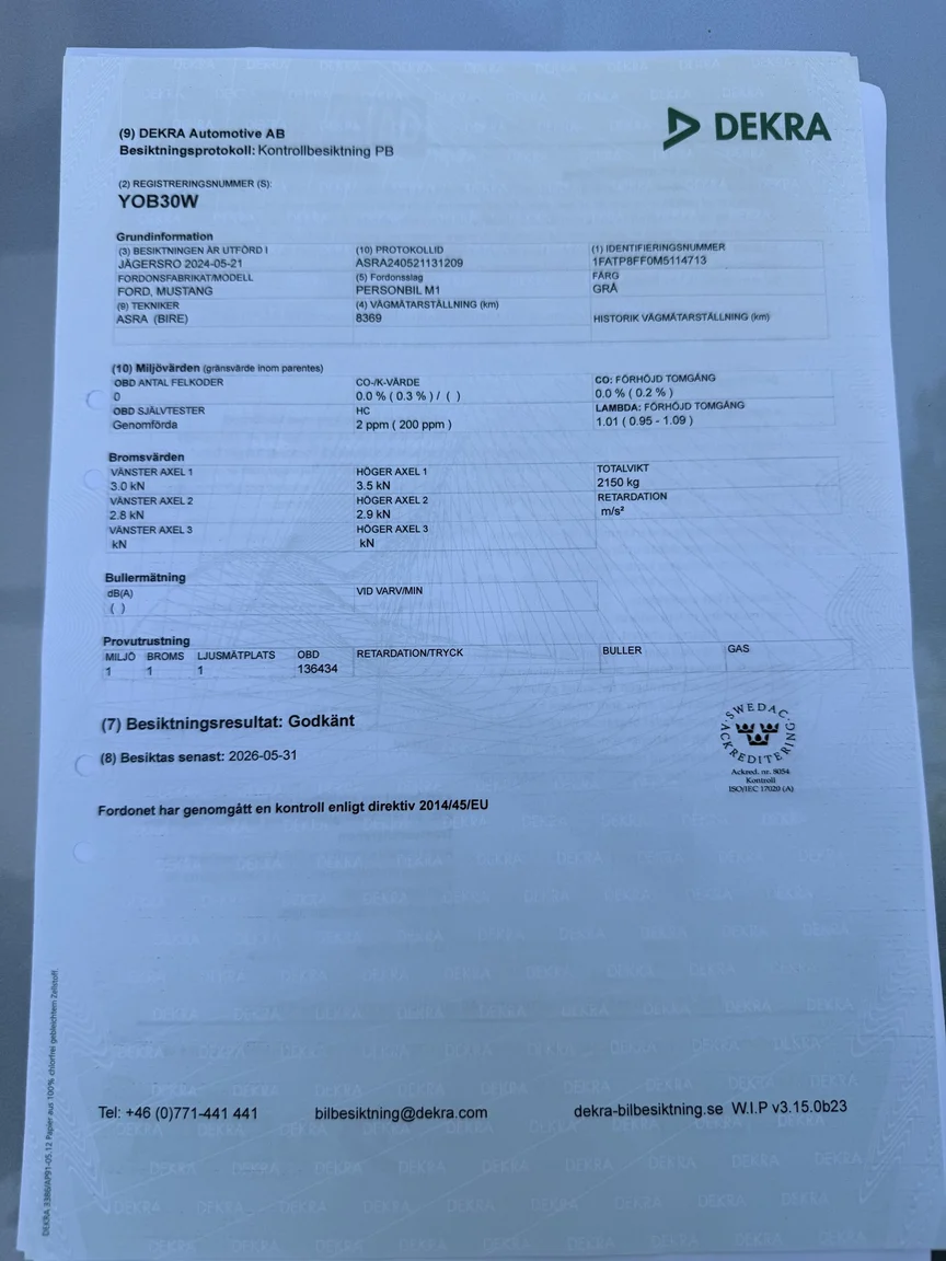 Dokumentation, 2021 Ford Mustang GT Cabriolet (3)