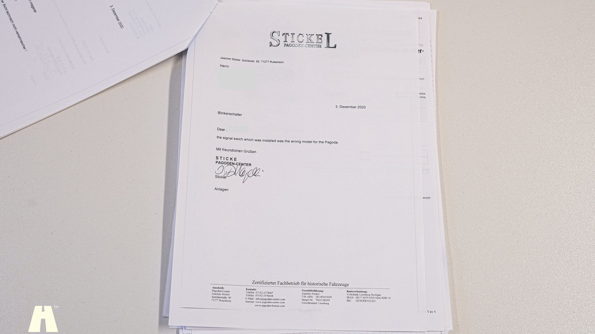 Dokumentation för 1970 Mercedes 280 SL Pagoda (61)