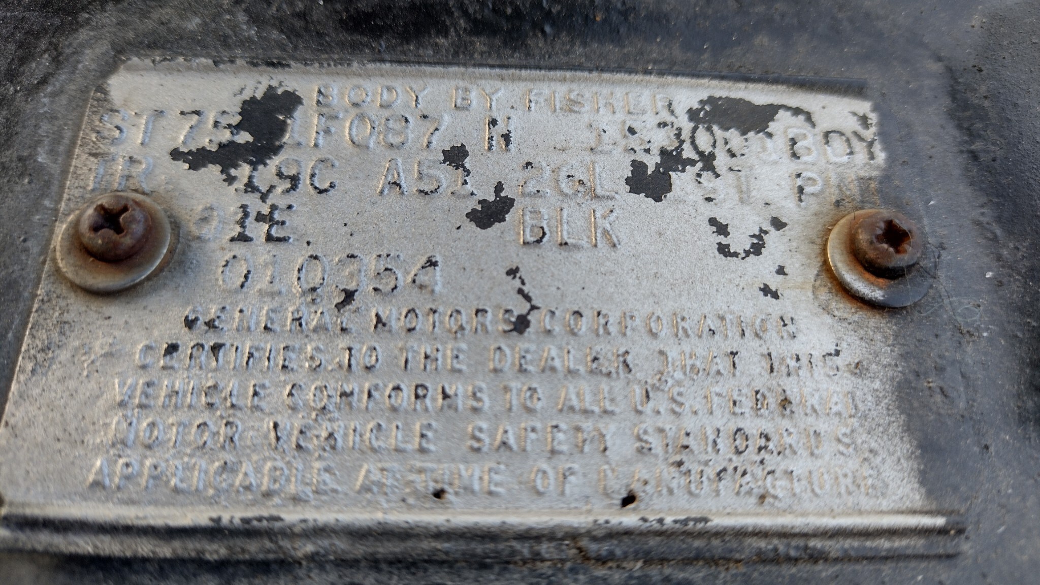 Exteriörbild på 1975 Chevrolet Camaro 307 (37)