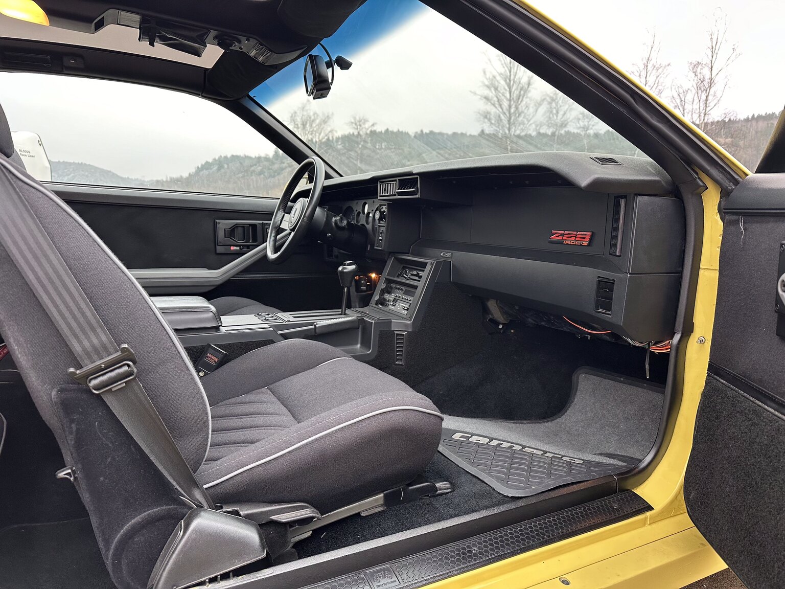 Interiörbild 1987 Chevrolet Camaro Z28