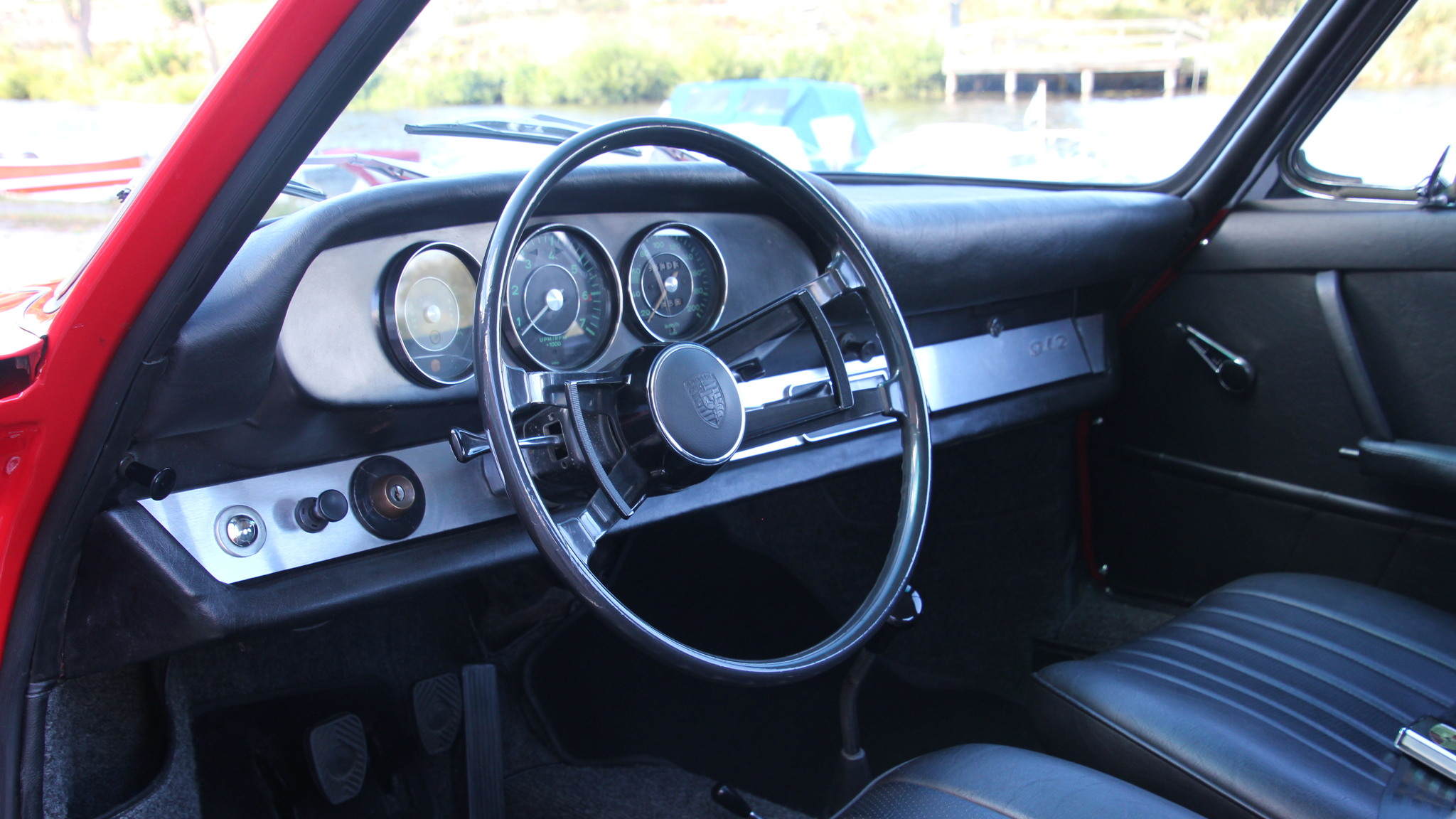 Interiörbild 1966 Porsche 912