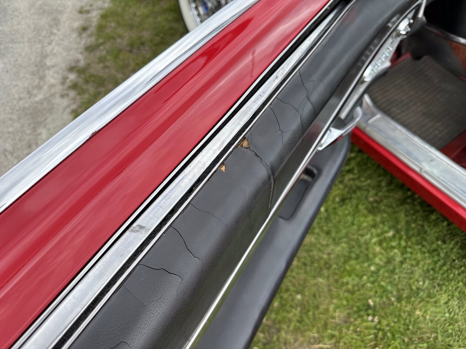 Interiörbild 1962 Ford Thunderbird Convertible