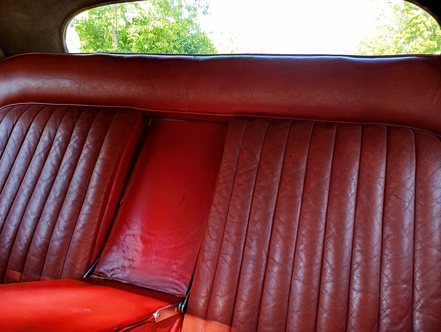 Interior image of 1954 Jaguar Mark VII