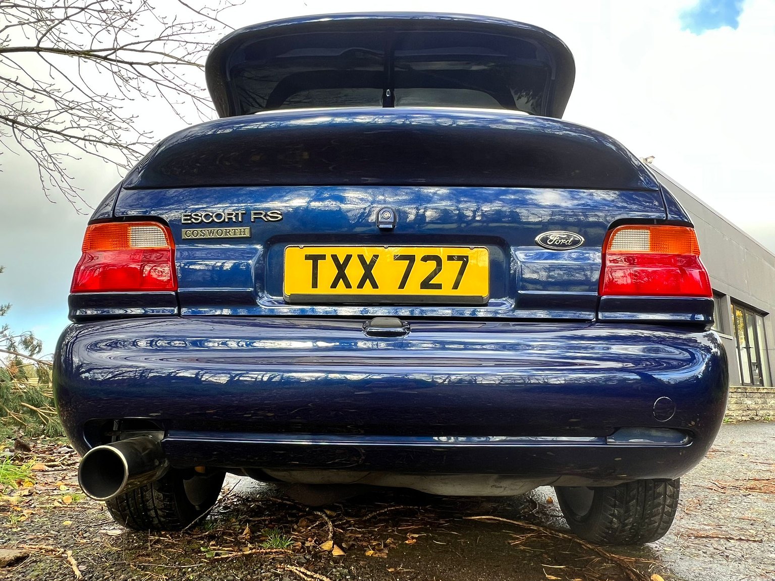 Exterior image of 1993 Ford Escort RS Cosworth "Big Turbo"
