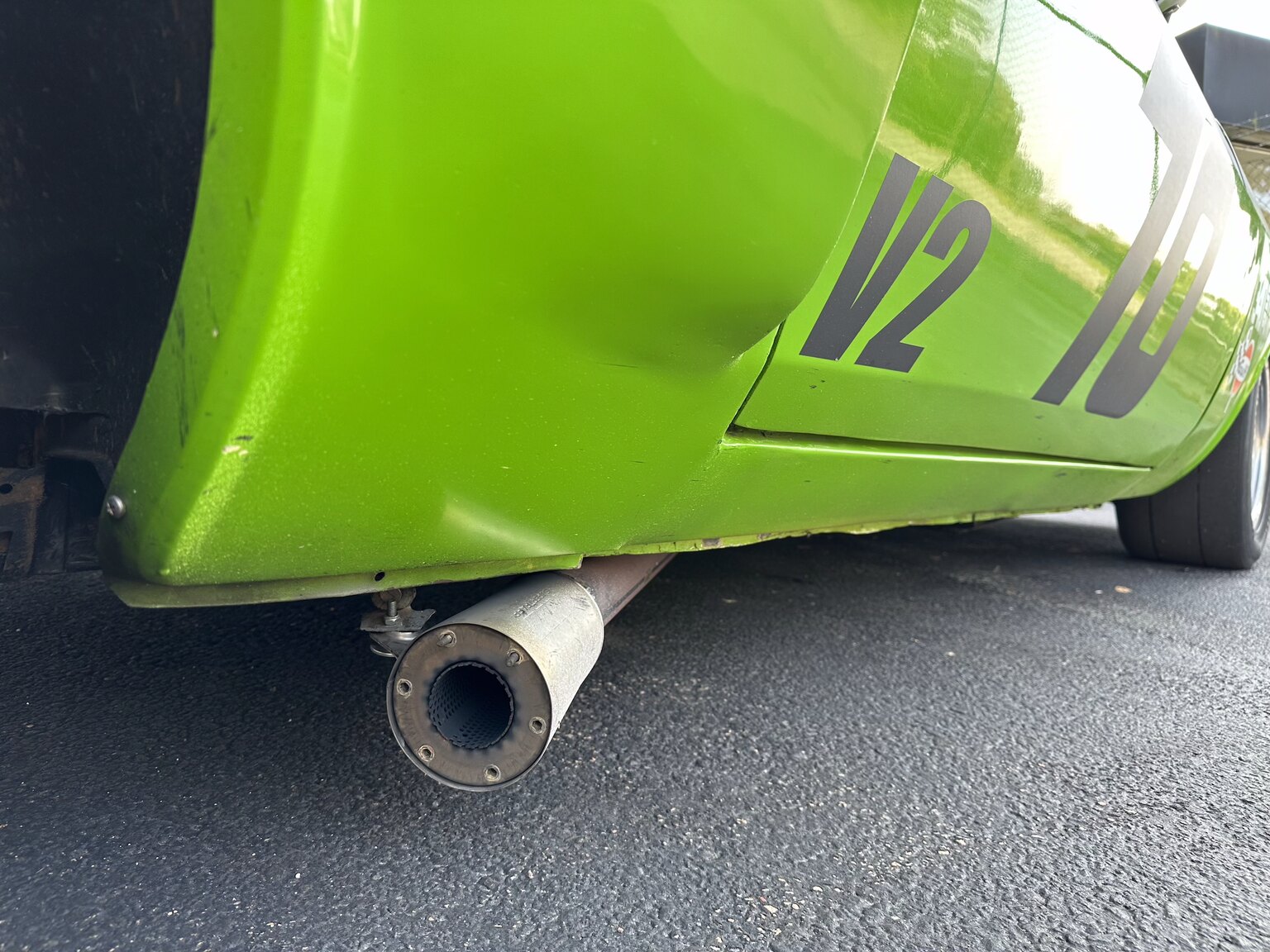 Exteriörbild på 1970 Dodge Challenger Race Car