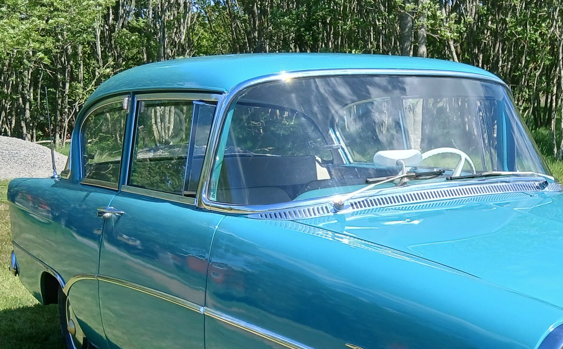 Aussenfoto 1958 Opel Olympia Rekord