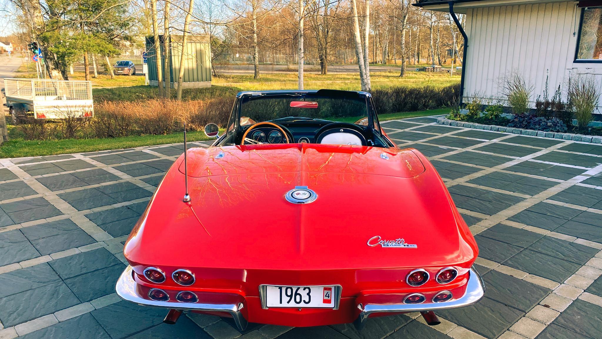 Exteriörbild på 1963 Corvette C2 Stingray