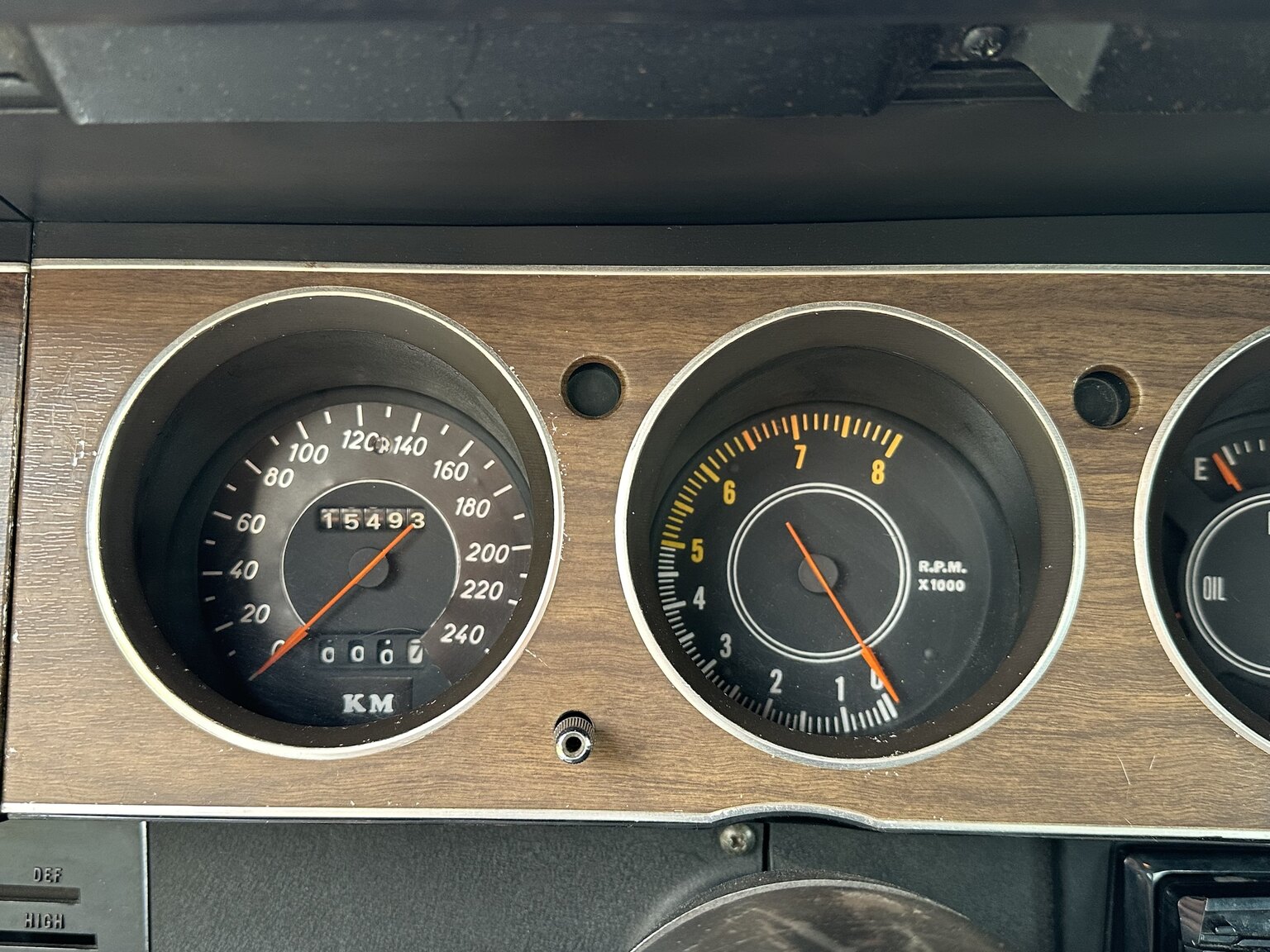 Interiörbild 1970 Plymouth Cuda 383