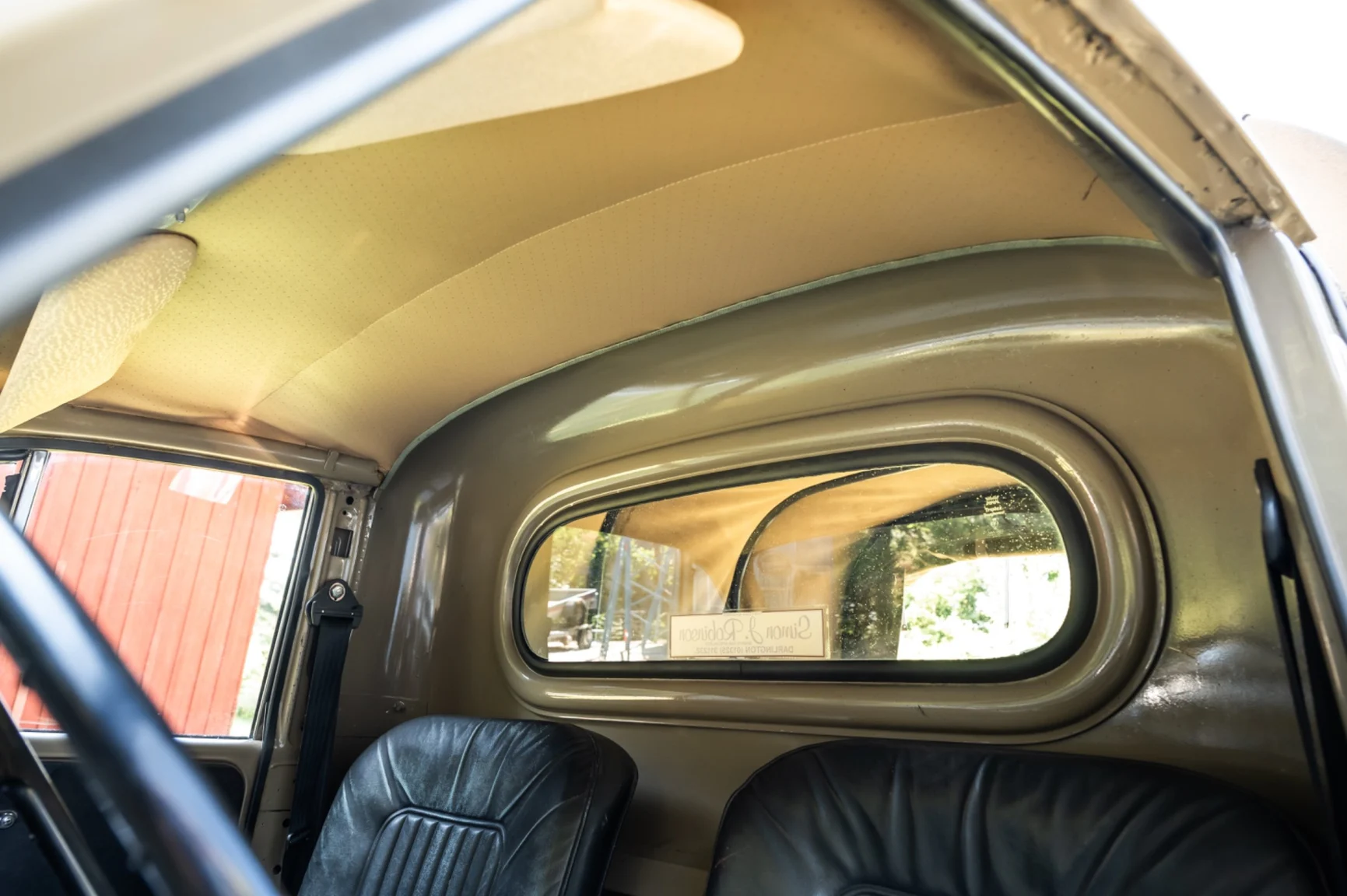 Innenraumfoto von 1971 Morris Minor 1000 (29)