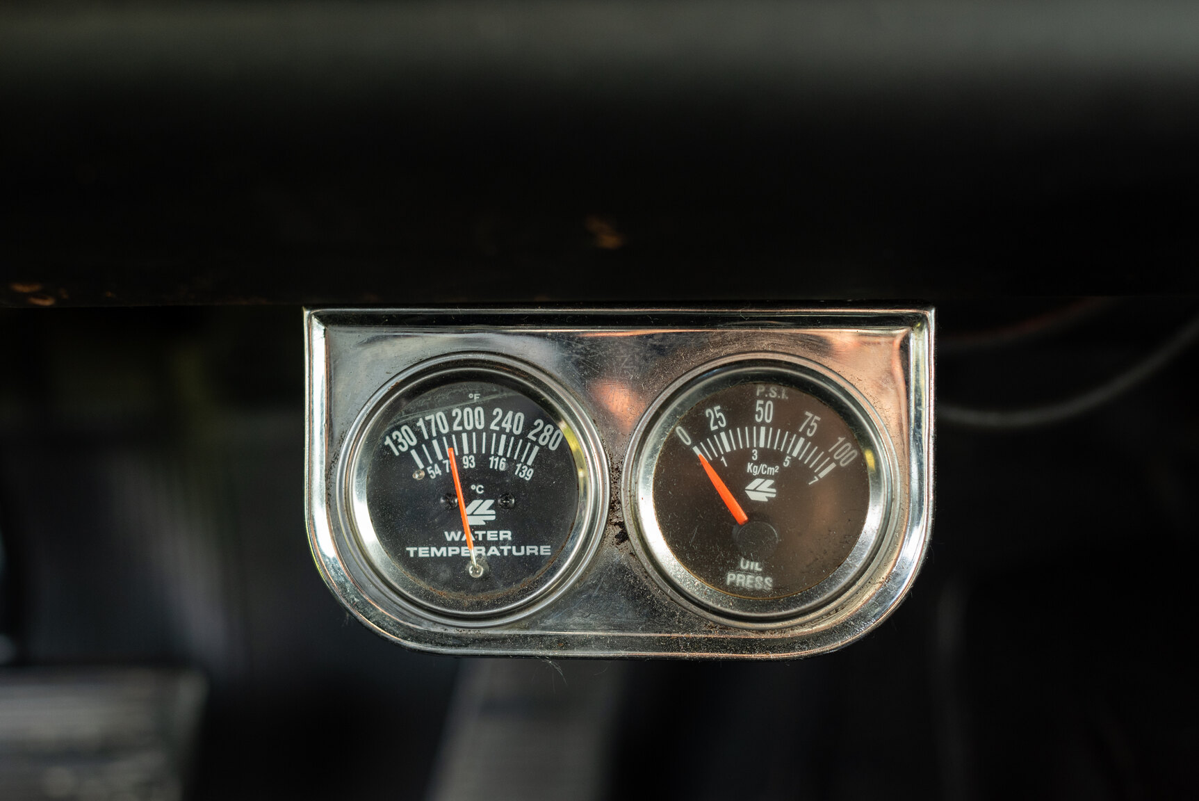 Interiörbild 1970 Oldsmobile Cutlass