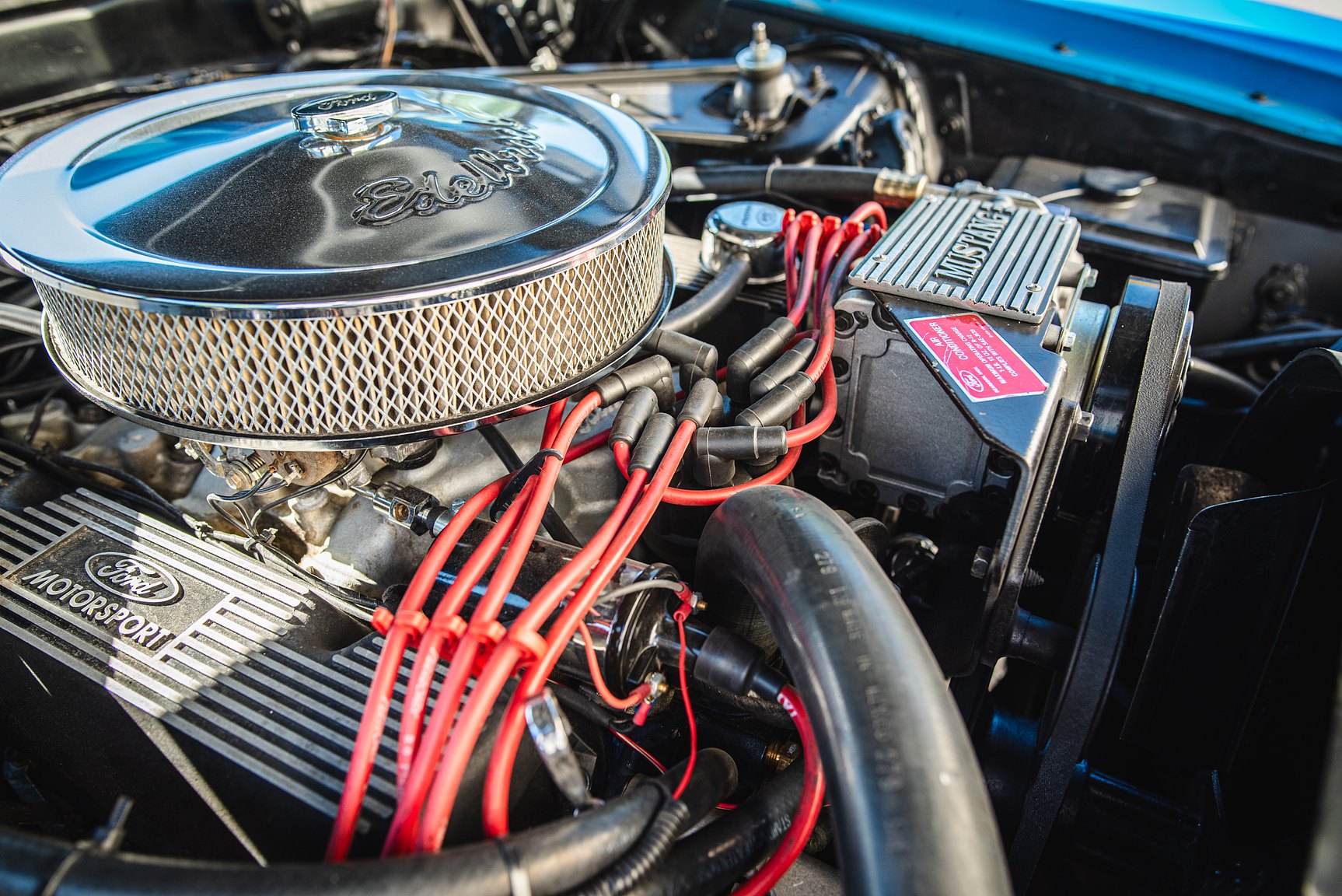 Image of 1971 Ford Mustang Mach 1 mechanics