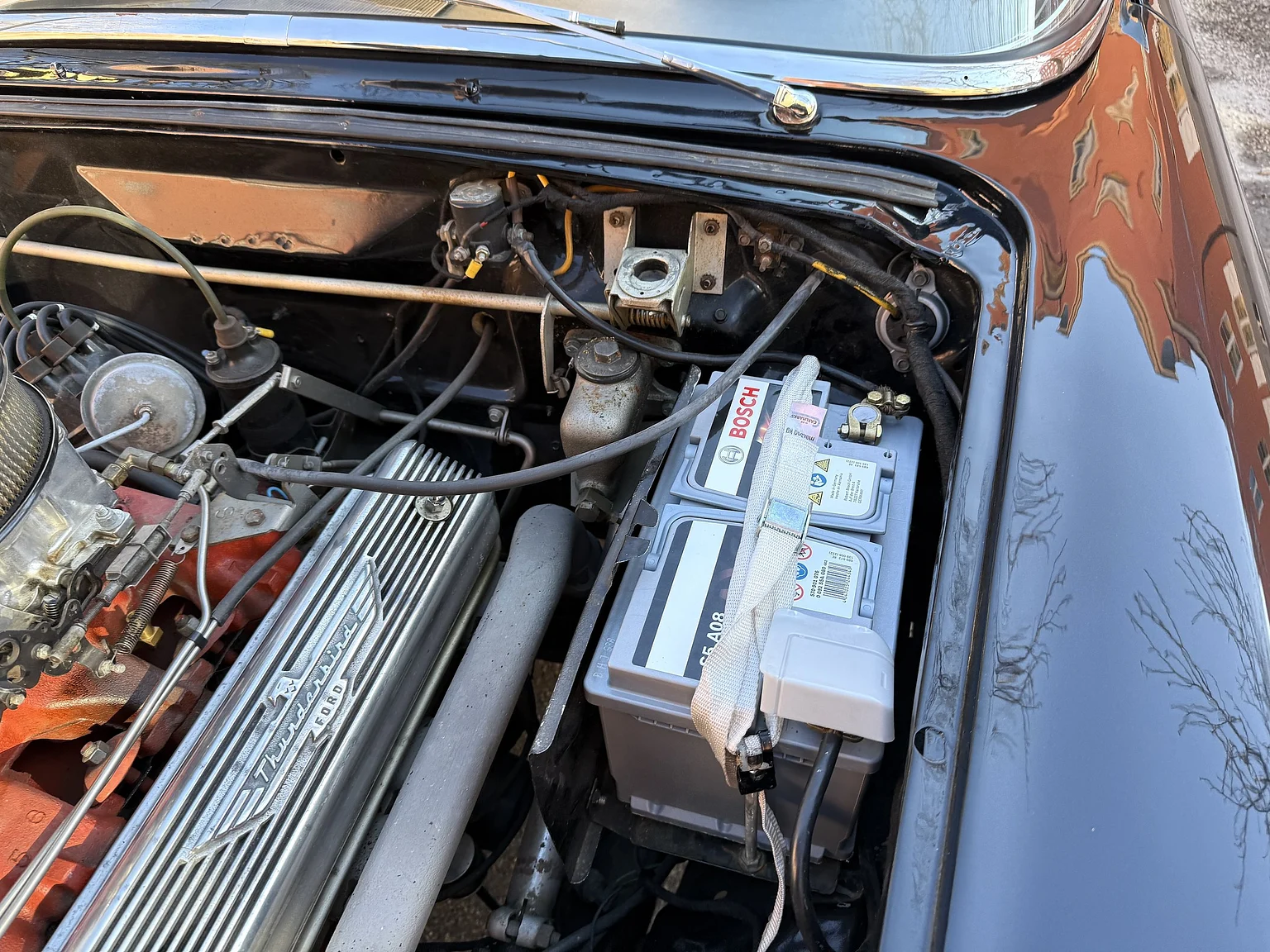 1955 Ford Thunderbird (15), Mekanik