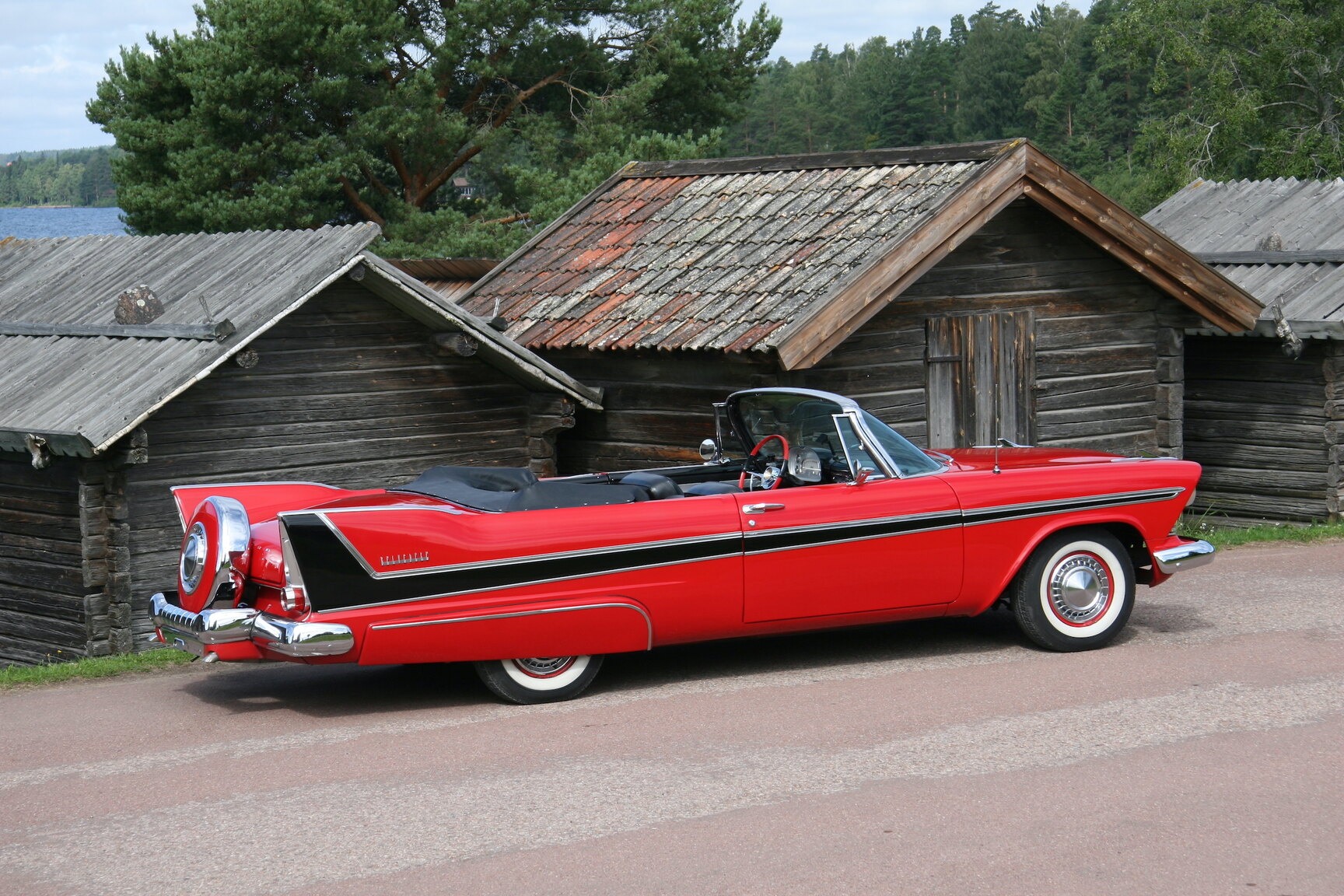 Exteriörbild på 1958 Plymouth Belvedere Convertible
