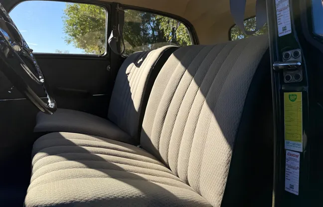 1955 Mercedes-Benz 180 väldigt fin och mycket dokument – Interiör