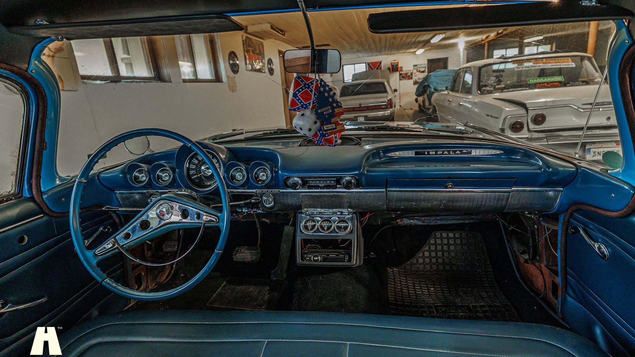 Interiörbild 1959 Chevrolet Impala 348