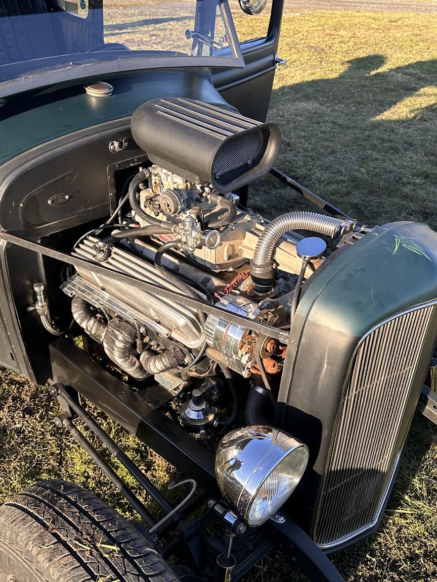 Image of 1929 Ford A "HotRod" mechanics