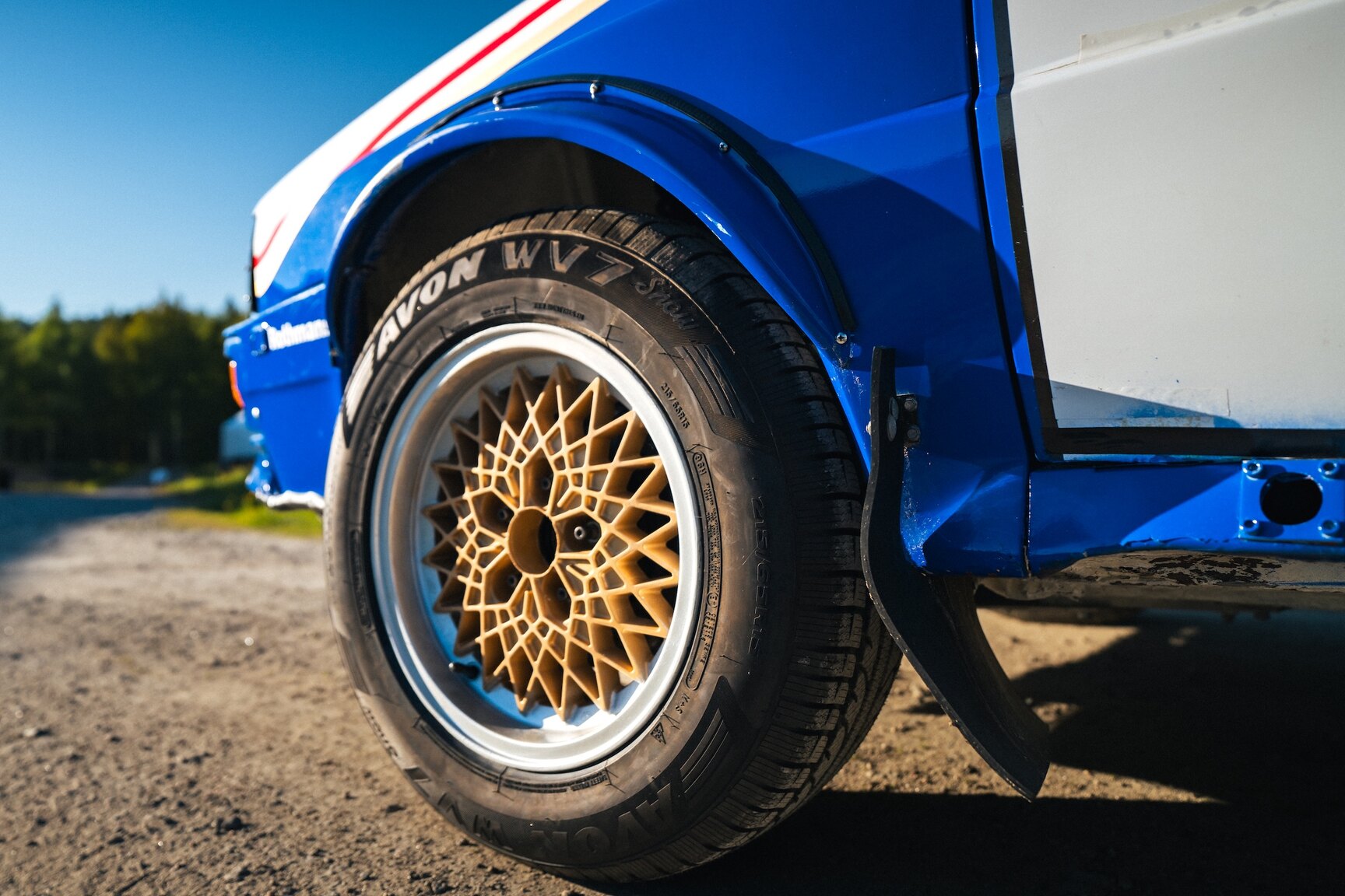Exterior image of 1986 Audi Quattro Rally Replica