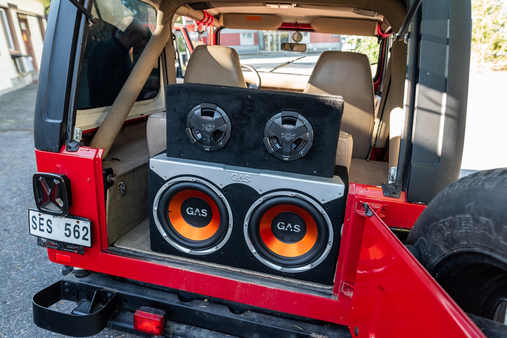 Interiörbild 1991 Jeep Wrangler 4.0 4WD