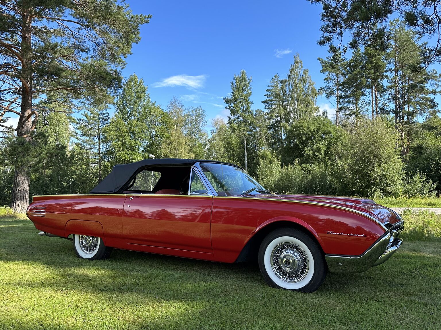 Exteriörbild på 1961 Ford Thunderbird Convertible
