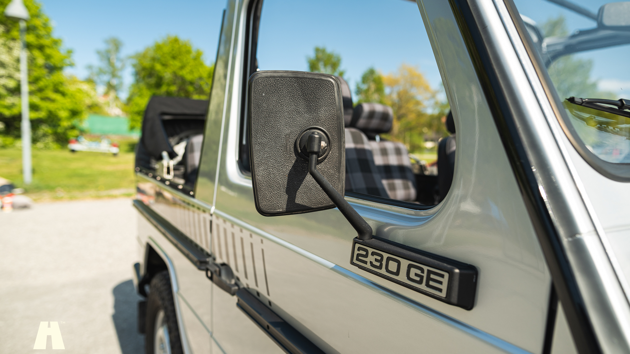 Exterior image of 1985 Mercedes 230GE Cabrio