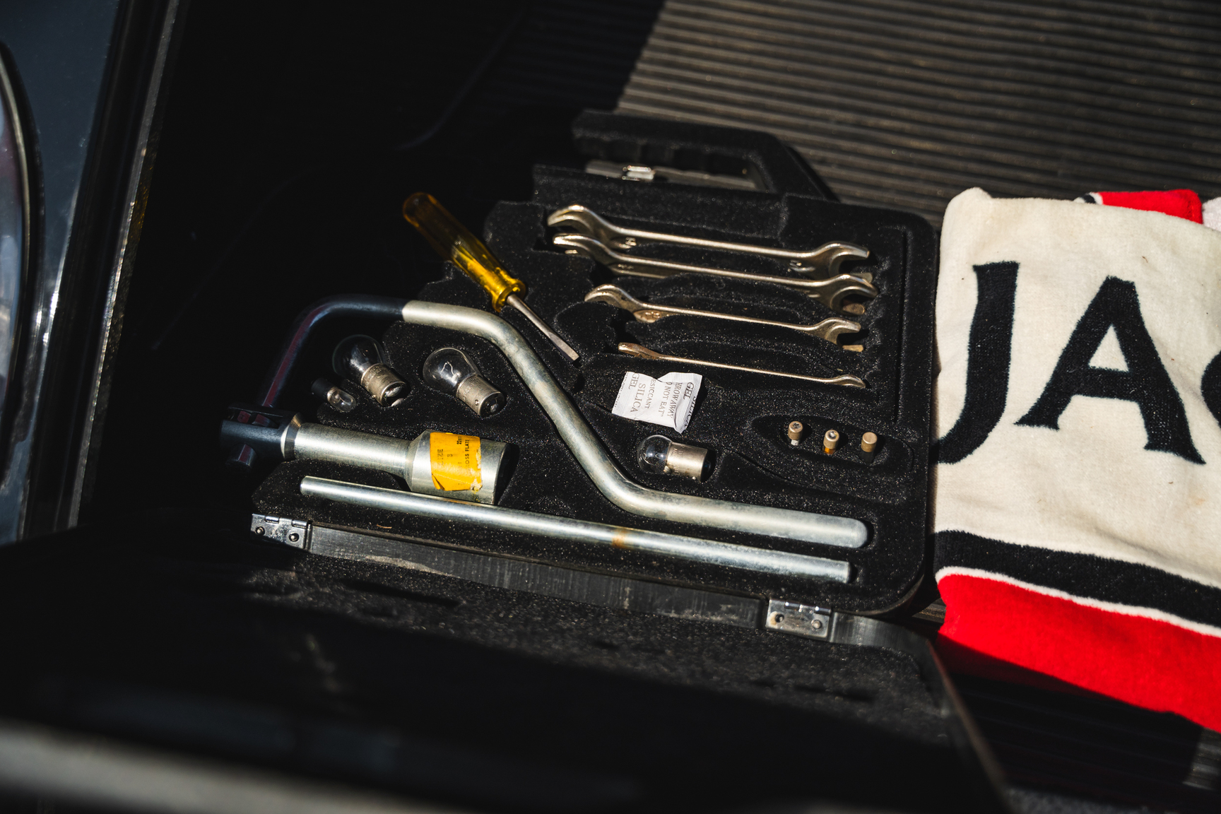 Interiörbild 1951 Jaguar XK 120