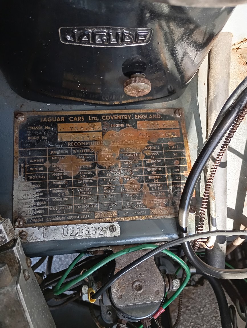 Image of 1954 Jaguar Mark VII mechanics