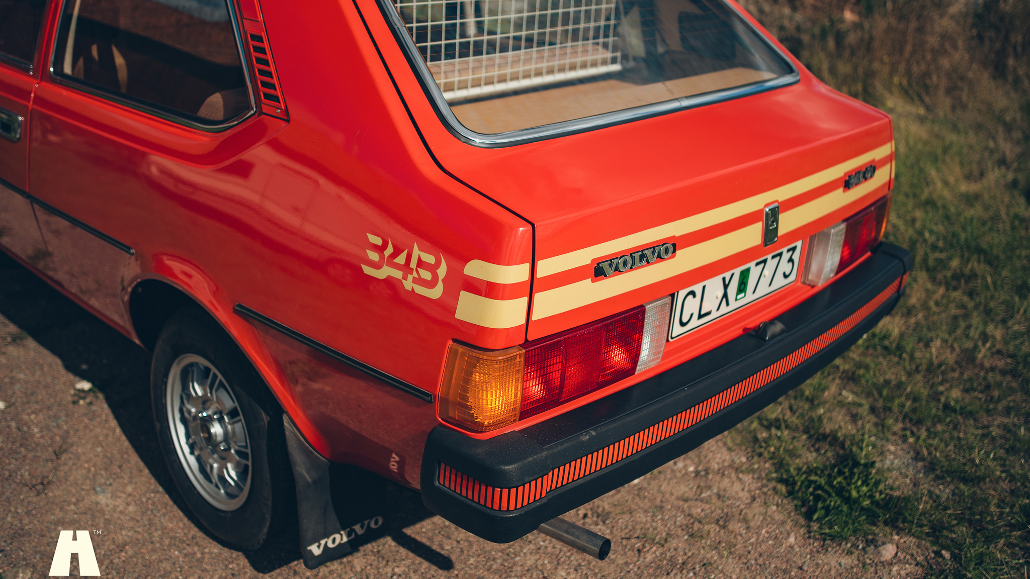 Exteriörbild på 1976 Volvo 343 DL Manuell