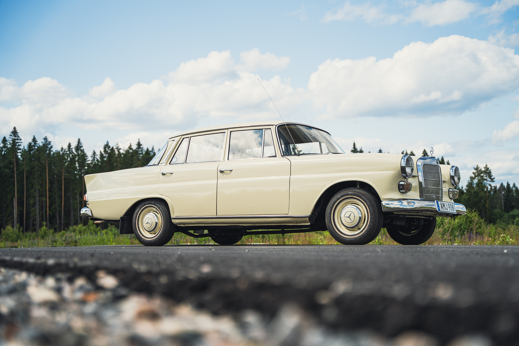 Exterior image of 1966 Mercedes-Benz 200 D "Heckflosse"