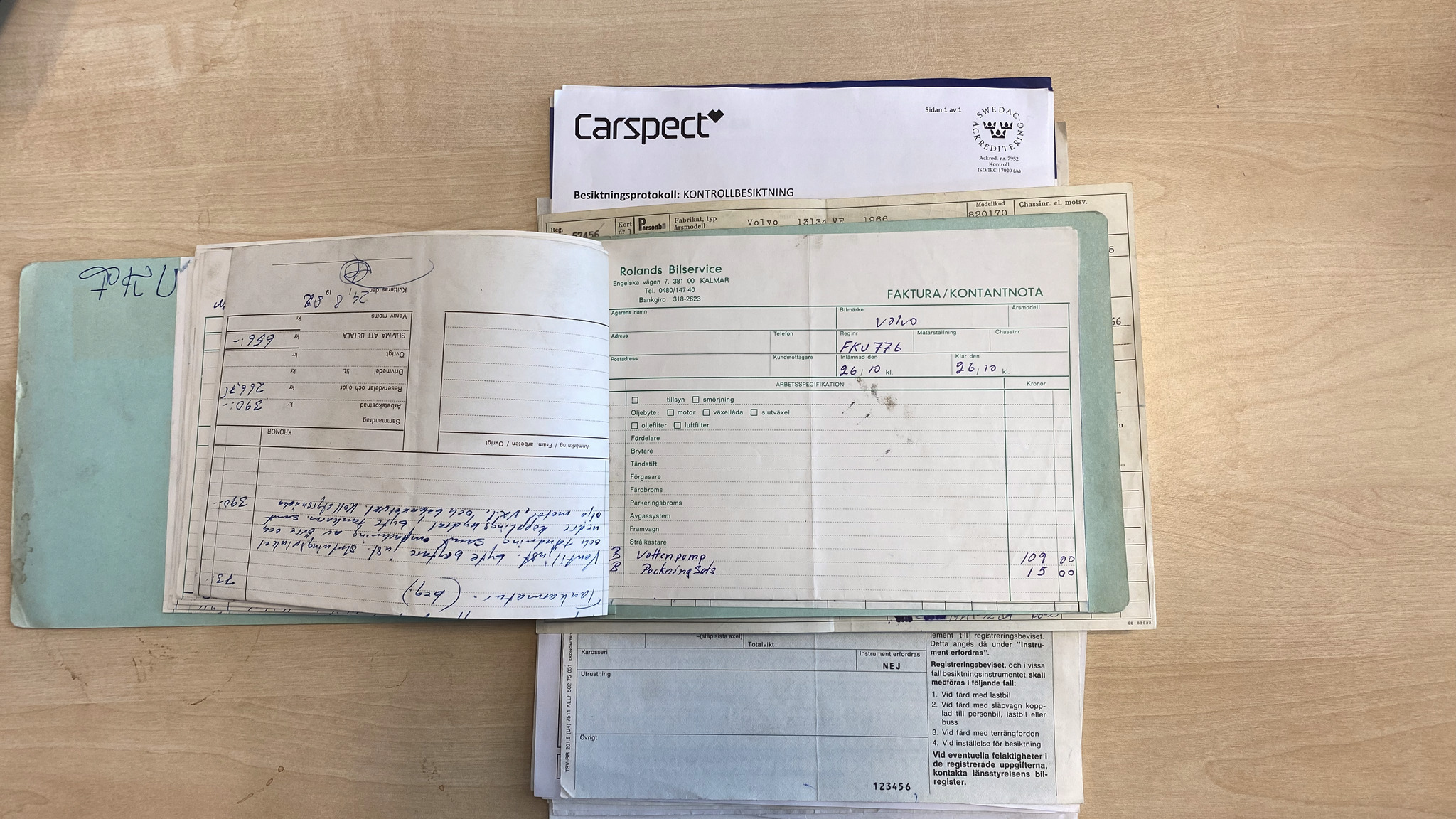 Dokumentation, 1966 Volvo Amazon (26)