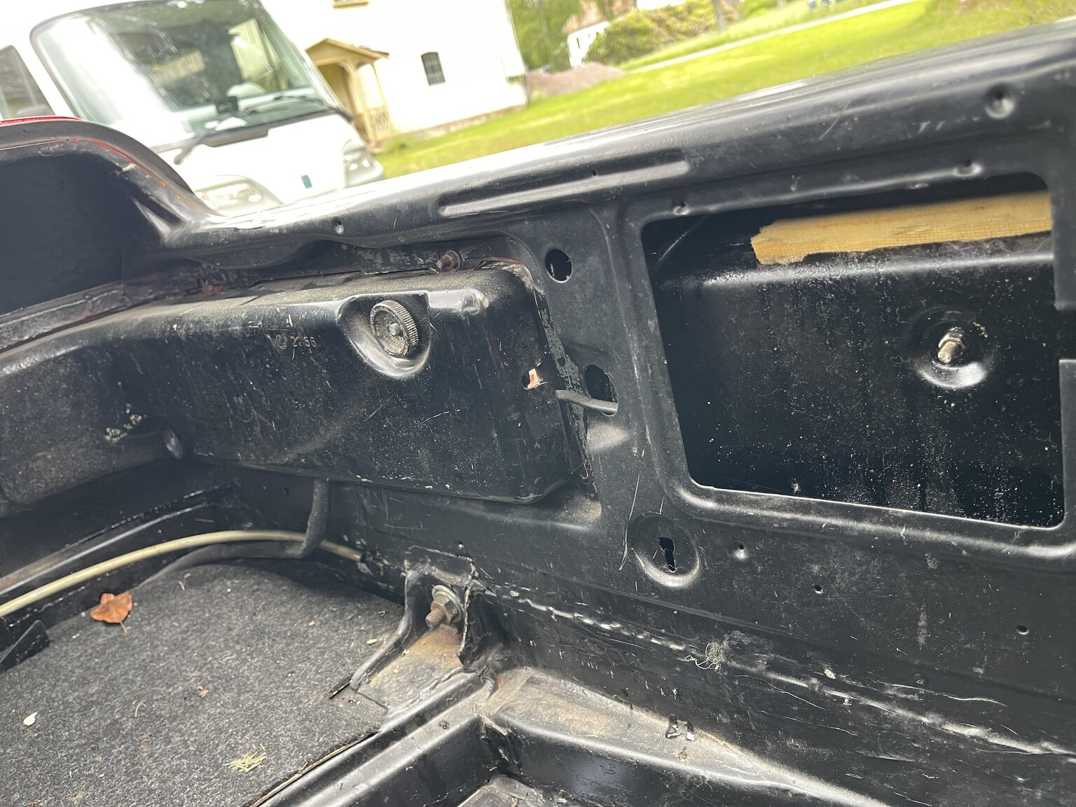 Interiörbild 1973 Mercedes 350 SLC