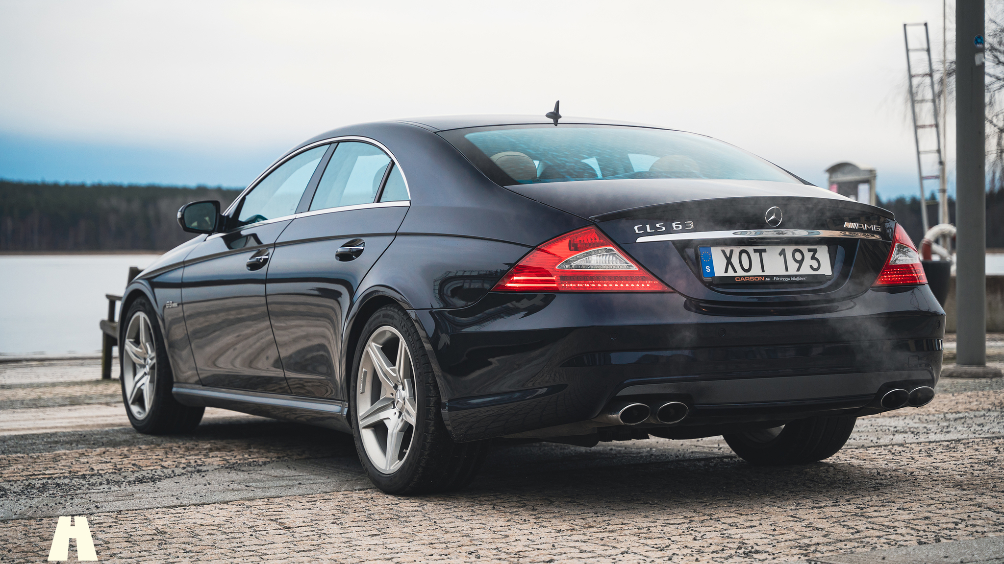 Exterior image of 2008 Mercedes-Benz CLS 63 AMG