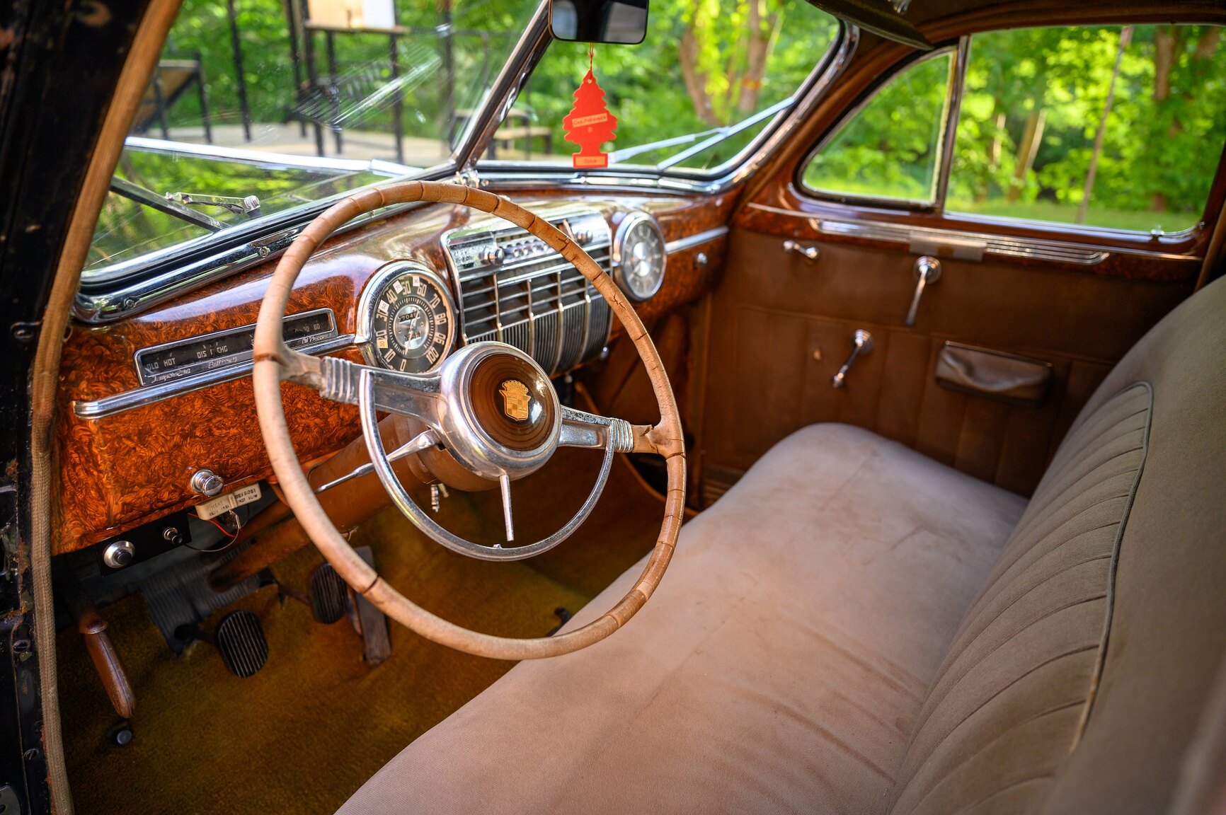 Interior image of 1941 Cadillac Model Sixty-One Fastback (1)
