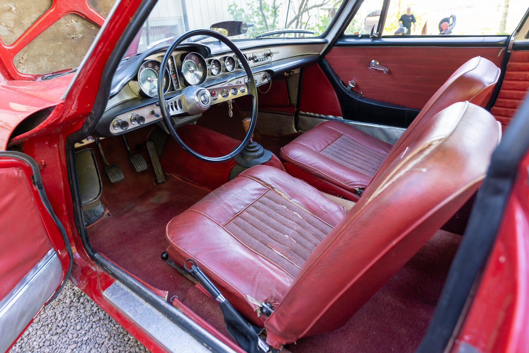 Interior image of 1961 Volvo P1800