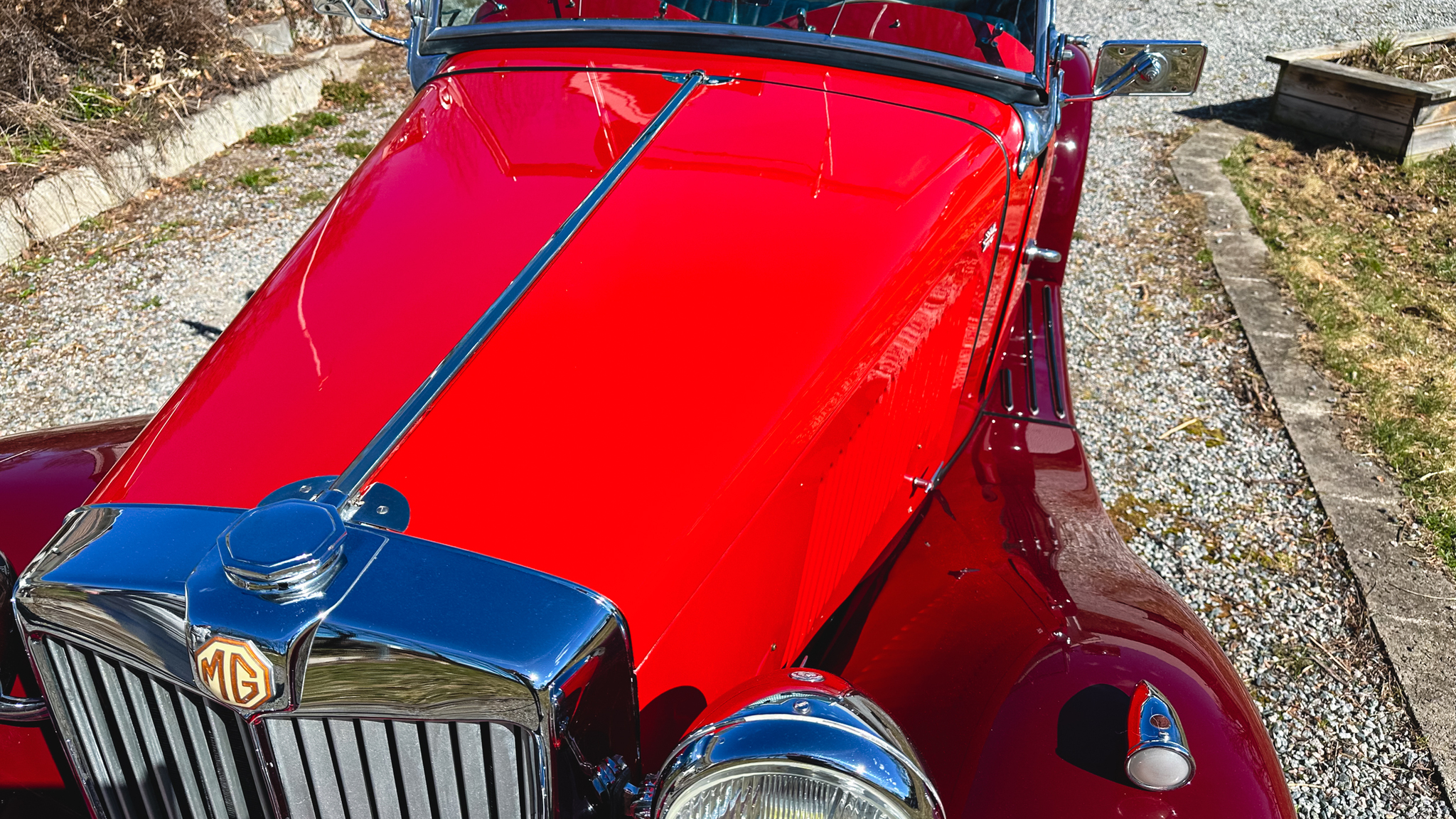 Aussenfoto 1951 MG TD MIDGET