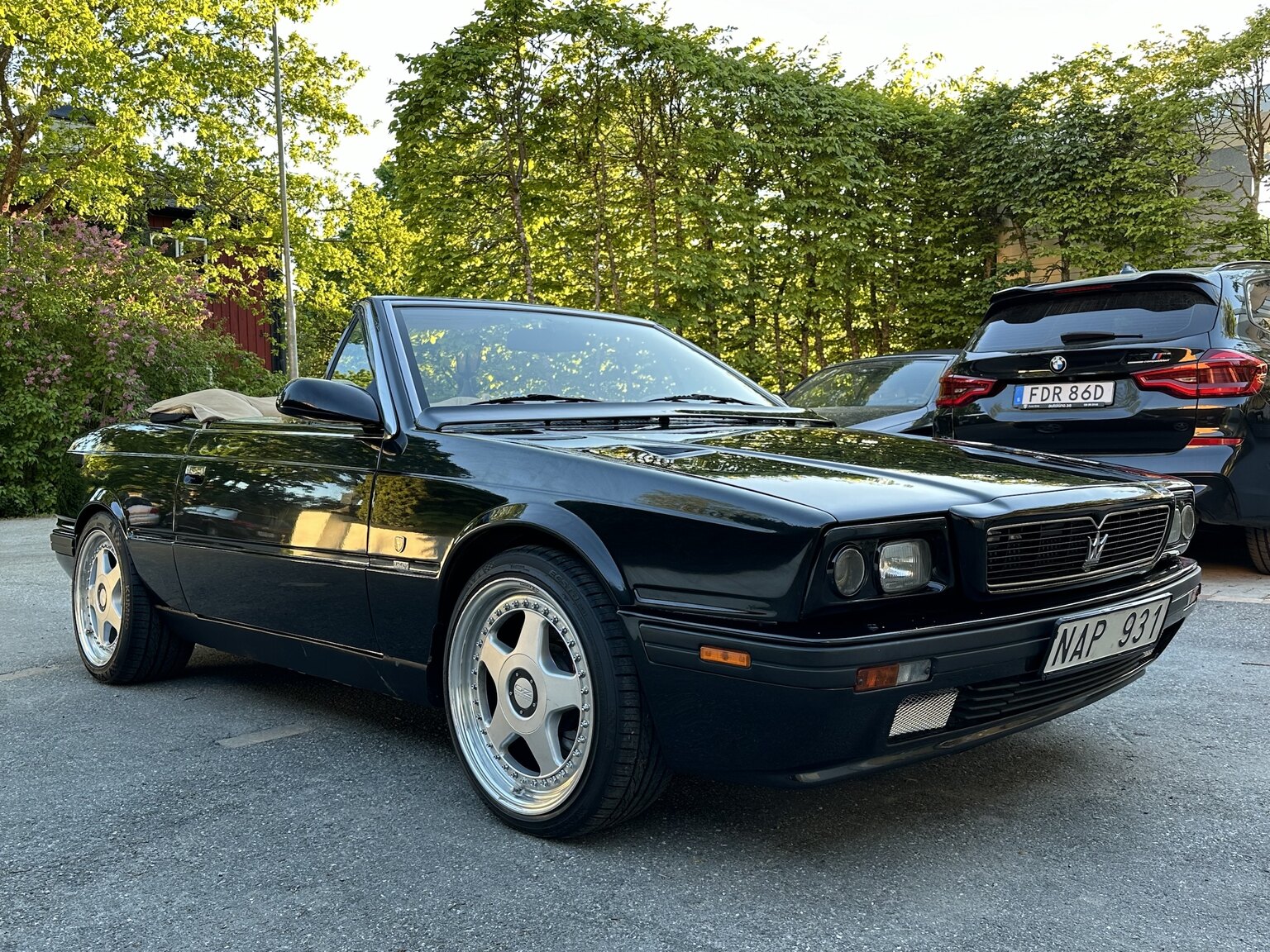 Exteriörbild på 1987 Maserati Biturbo Spyder