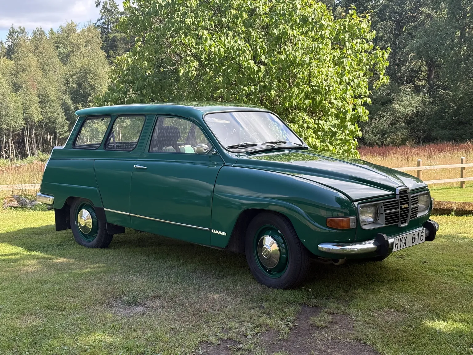 1975 Saab 95 V4 kombi - 7-sits