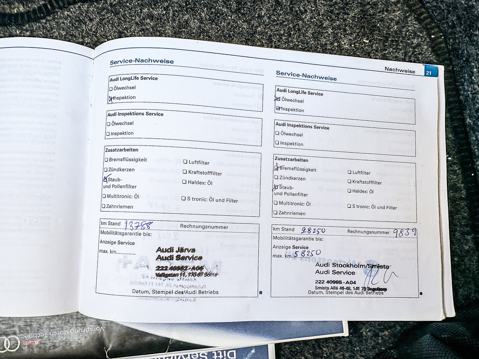 Documentation for 2008 Audi R8 4.2 V8 Turbo Manuell