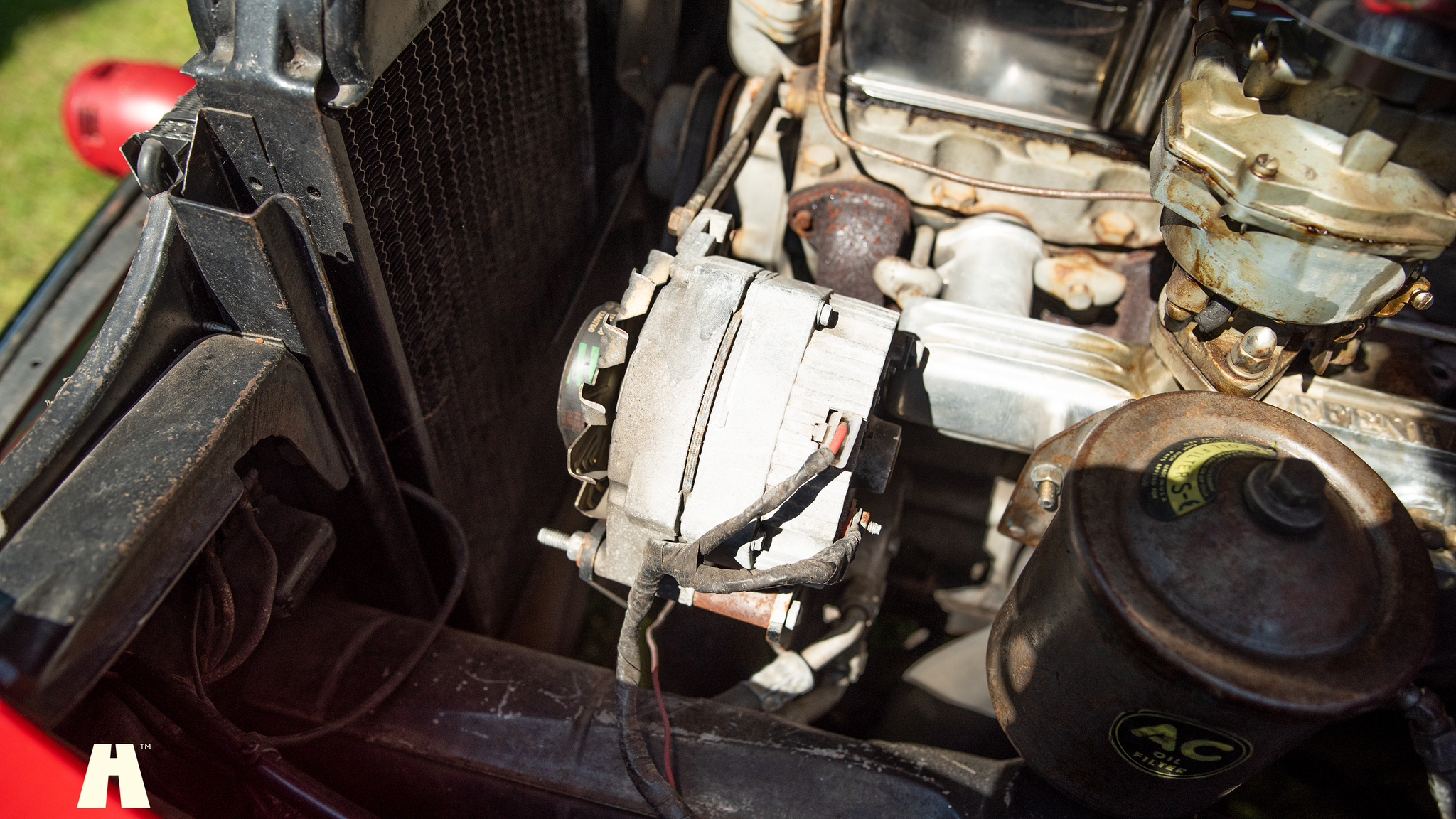 Image of 1952 Chevrolet Sedan Delivery Fire Truck mechanics (14)