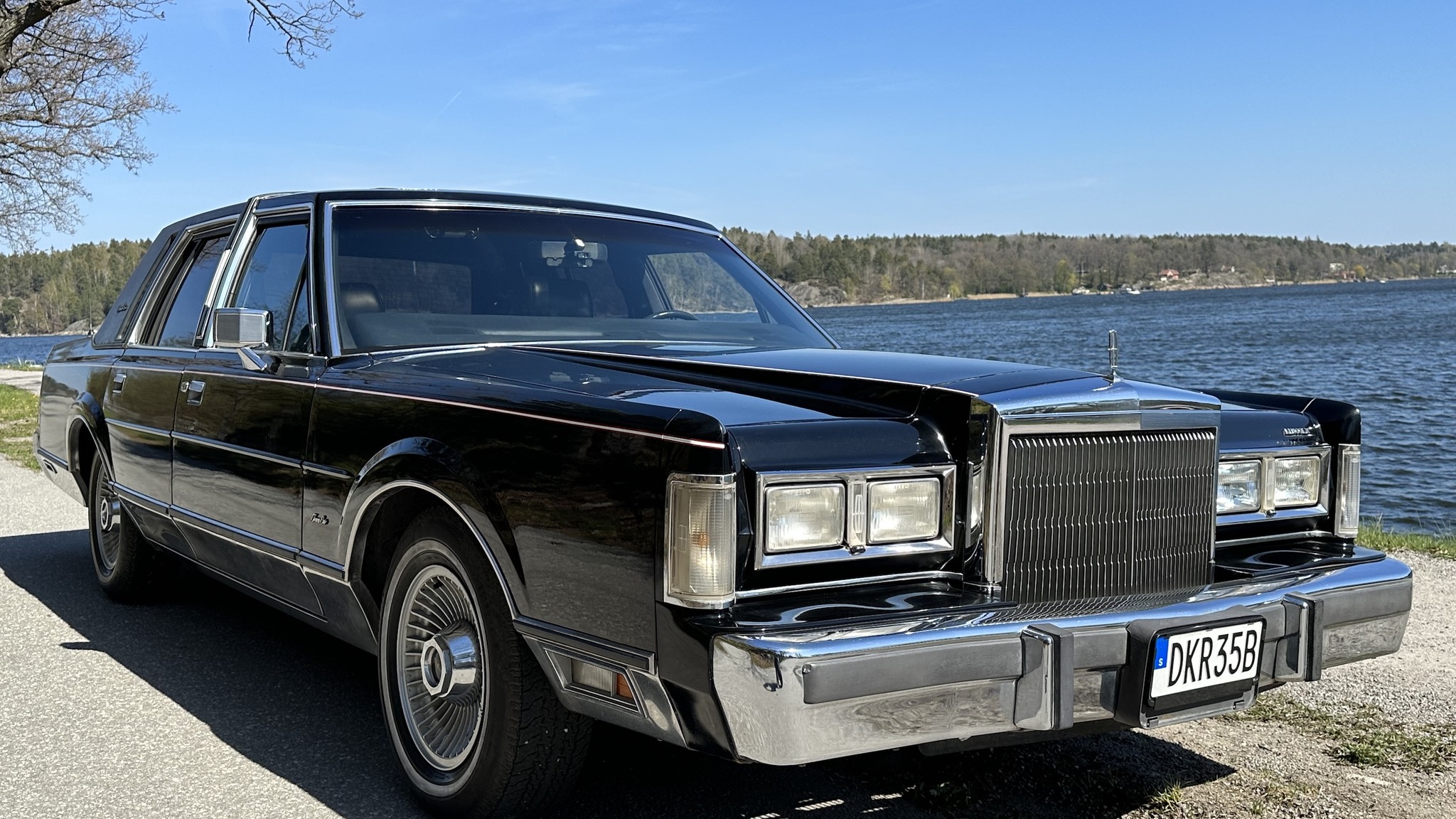 Exterior image of 1988 Lincoln Town Car