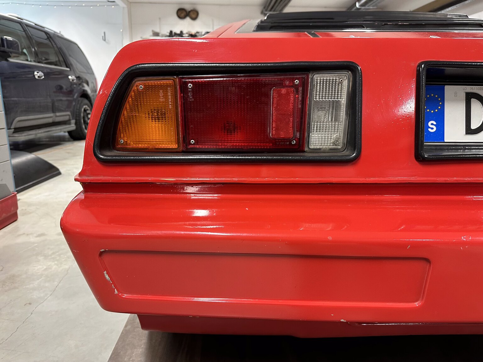 Exteriörbild på 1977 Lotus Esprit S1