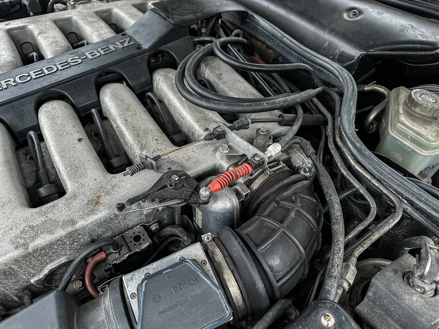 1993 Mercedes-Benz 600 SL (21), Mekanik