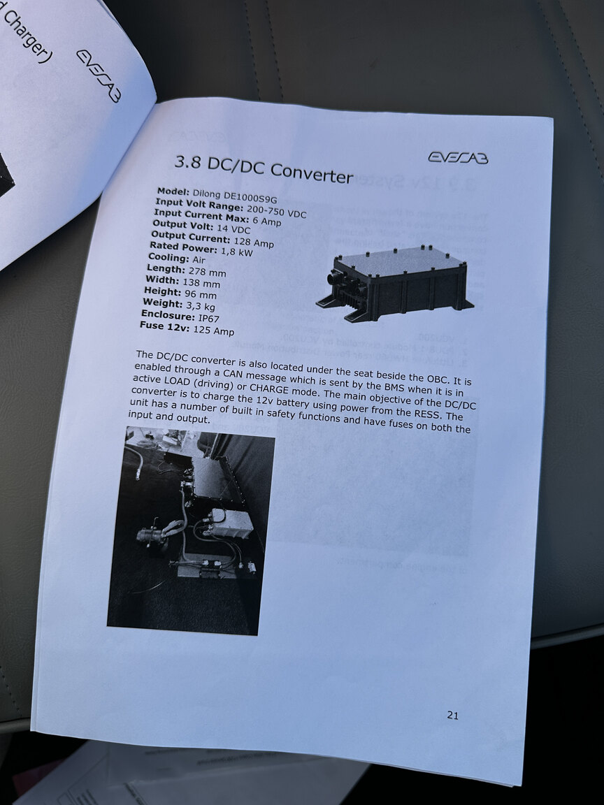 Dokumentation för 1956 FORD F100 Electric