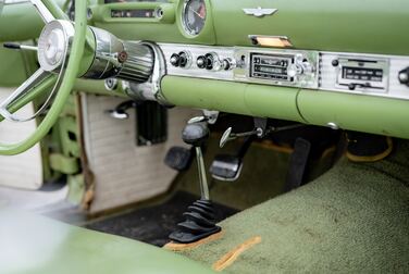 Interior image of 1956 Ford Thunderbird