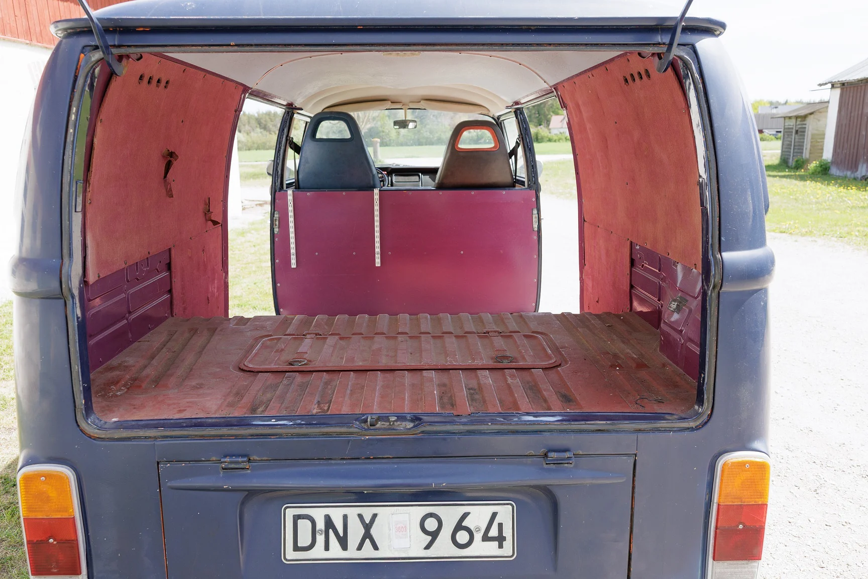 Interiörbild 1973 Volkswagen Typ 2 Transporter T2 (84)